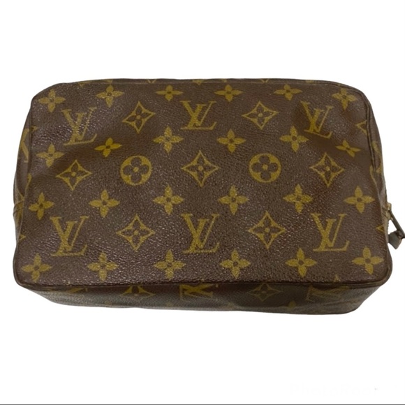 LOUIS VUITTON TROUSSE 23 Toiletry Case Clutch Travel Pouch Monogram Vintage - Picture 5 of 13